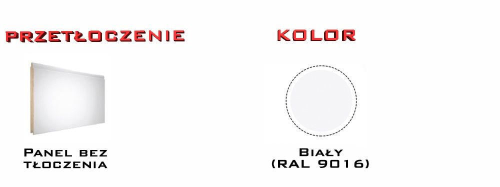 Brama Garażowa Segmentowa NA WYMIAR Ocieplana Panel 40 mm