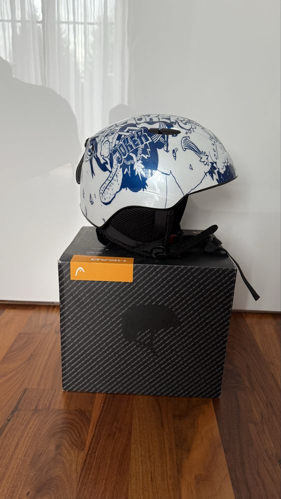 Head Kask narciarski dziecięcy, 53-54cm