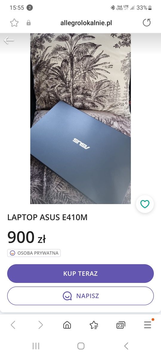 Laptop asus 2021 rok