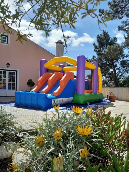 Insufláveis pista de obstáculos em lona