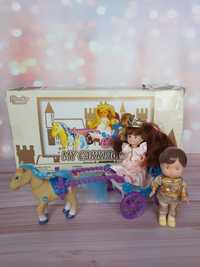 Куклы Кики Kiki с каретой и лошадкой