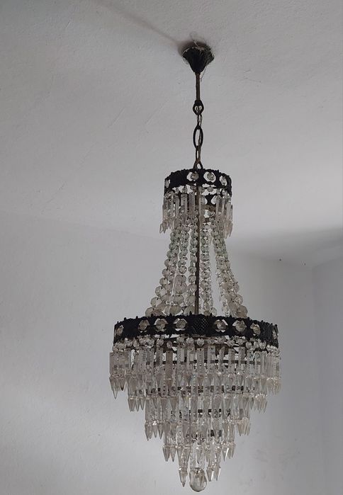 Conjunto 4 candeeiros antigos