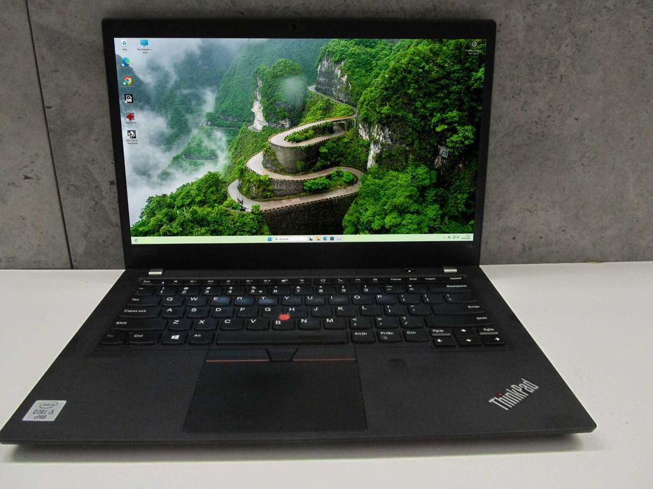 Cienki Lenovo ThinkPad T14 i5 10310U ram 24GB dysk 256SSD laptop FHD