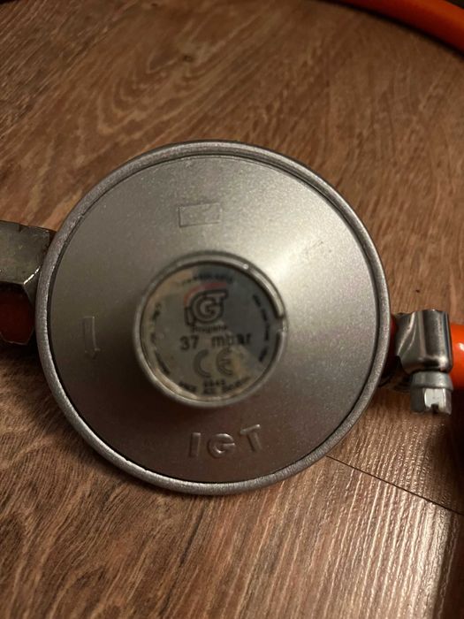 Reduktor do gazu 37 mbar, długość 110 cm