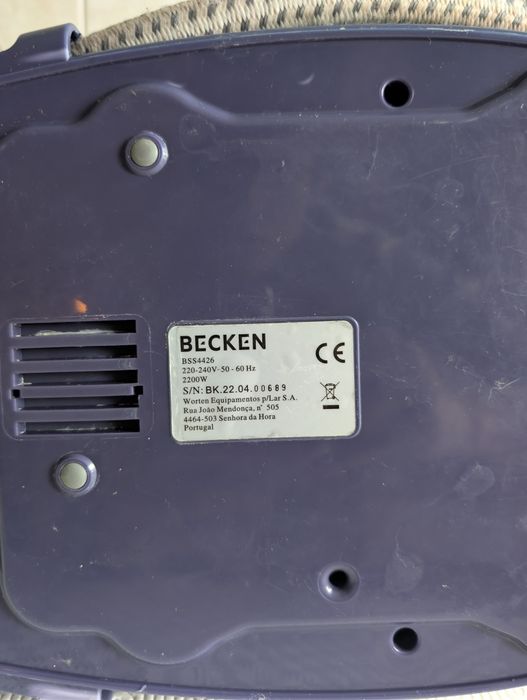 Ferro de passar a vapor Becken