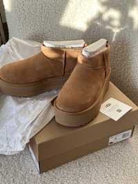 Оригінал. ботинки угги ugg mini platform boots сапоги 39 40