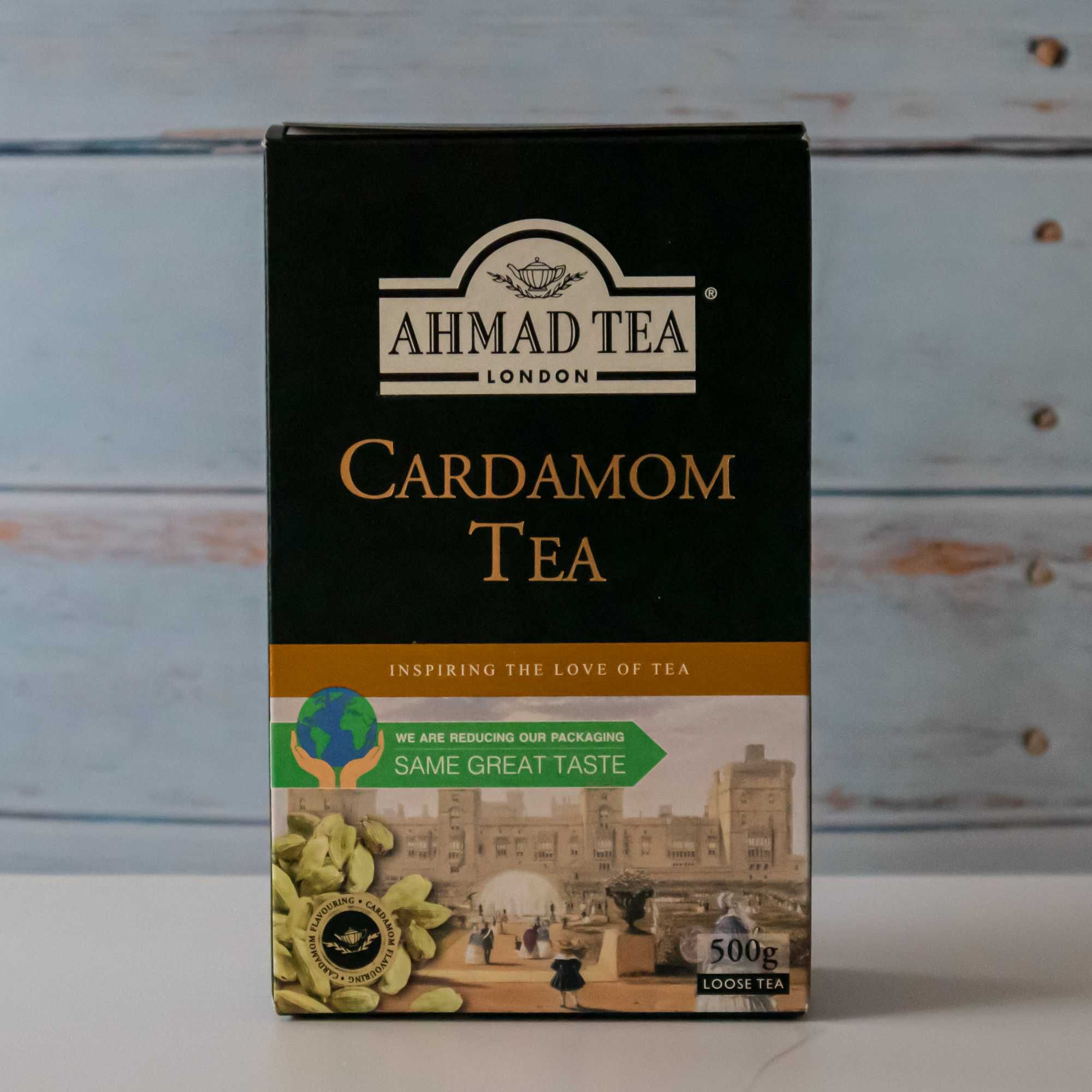 Herbata z kardamonem Cardamom Tea od Ahmad Tea Liściasta 500g