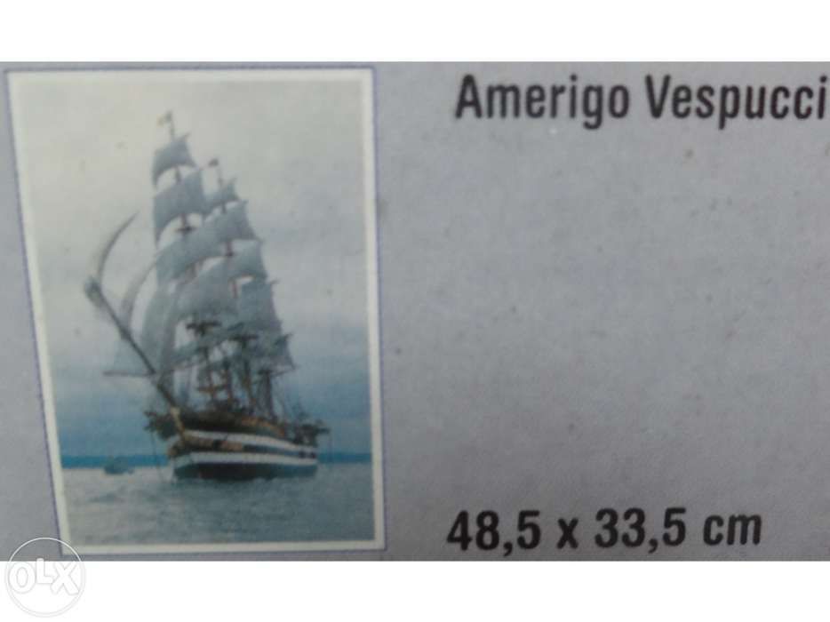 Puzzle ( 500 peças ) - Veleiro navio Americo Vespucci