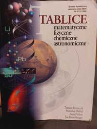 Książka Tablice matematyczne fizyczne chemiczne astronomiczne