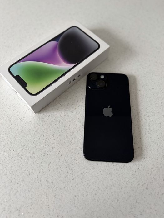 iPhone 14 Midnight 256 ГБ,новый,телефону 6 дней, гарантия до 21.10.26