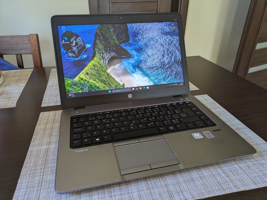 Laptop HP EliteBook 840 | i5-4300U | 8GB RAM | SSD 256GB| NOWA BATERIA