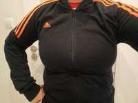 Czarna bluza dresowa adidas 42 44 XXL