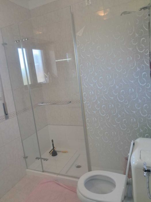 frontal de cabine de duche