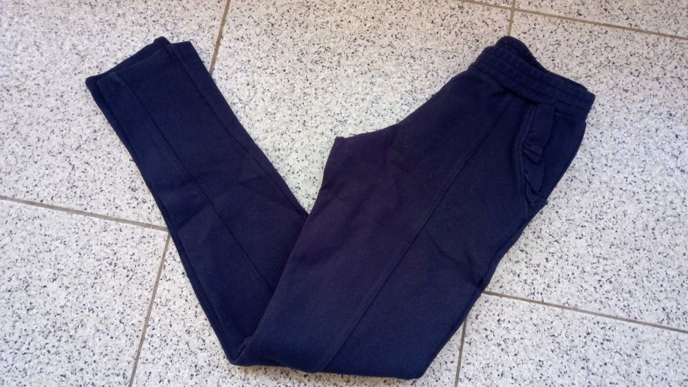 Calças azuis de menina 12 anos