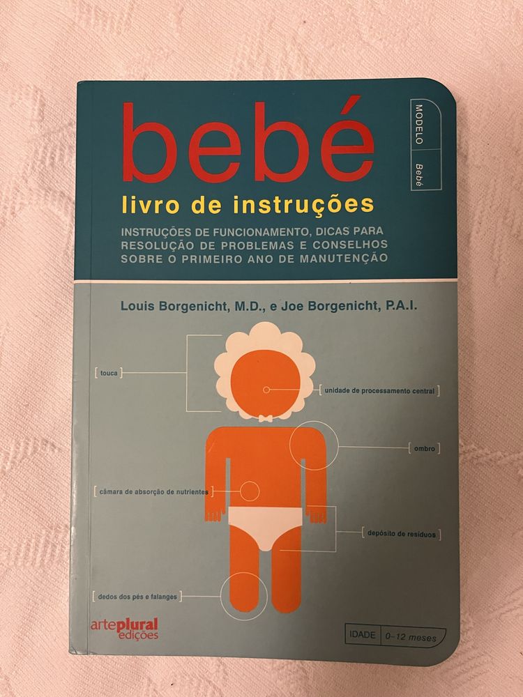 Bebé livro de instrucões puericultura gravidez
