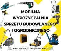 MOBILNA wypożyczalnia sprzętu budowlanego i ogrodniczego