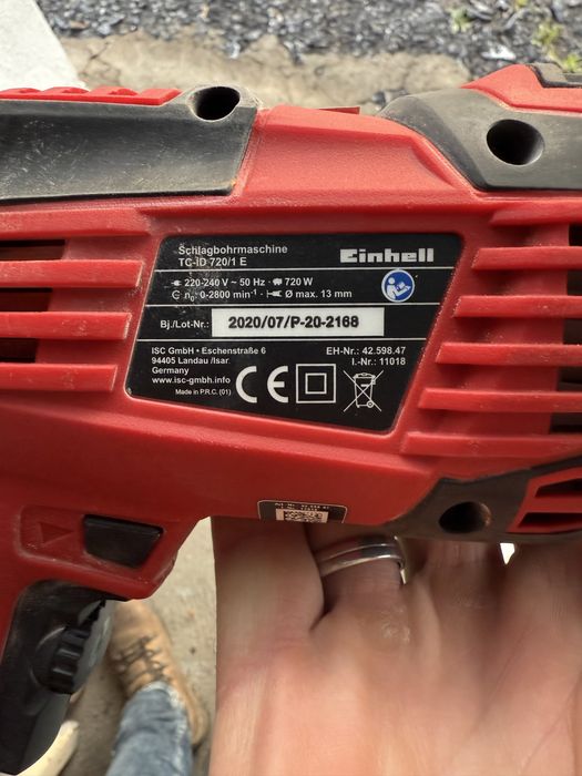 Berbequim novo marca EINHELL