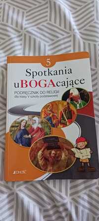 Podręcznik do religii spotkania ubogacające dla klasy 5