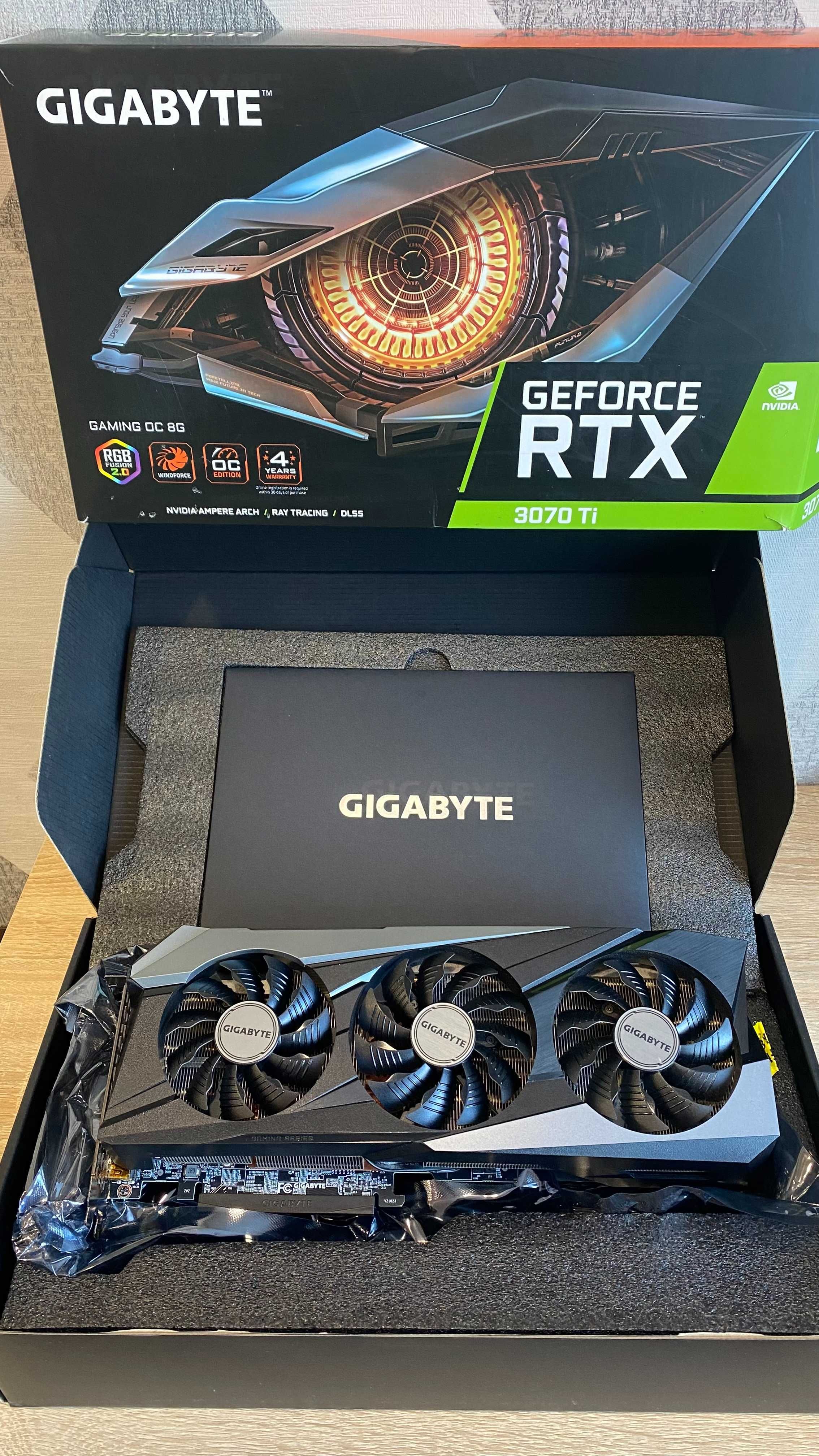 Відеокарта Gigabyte RTX 3070 Ti Gaming OC 8G GDDR6X