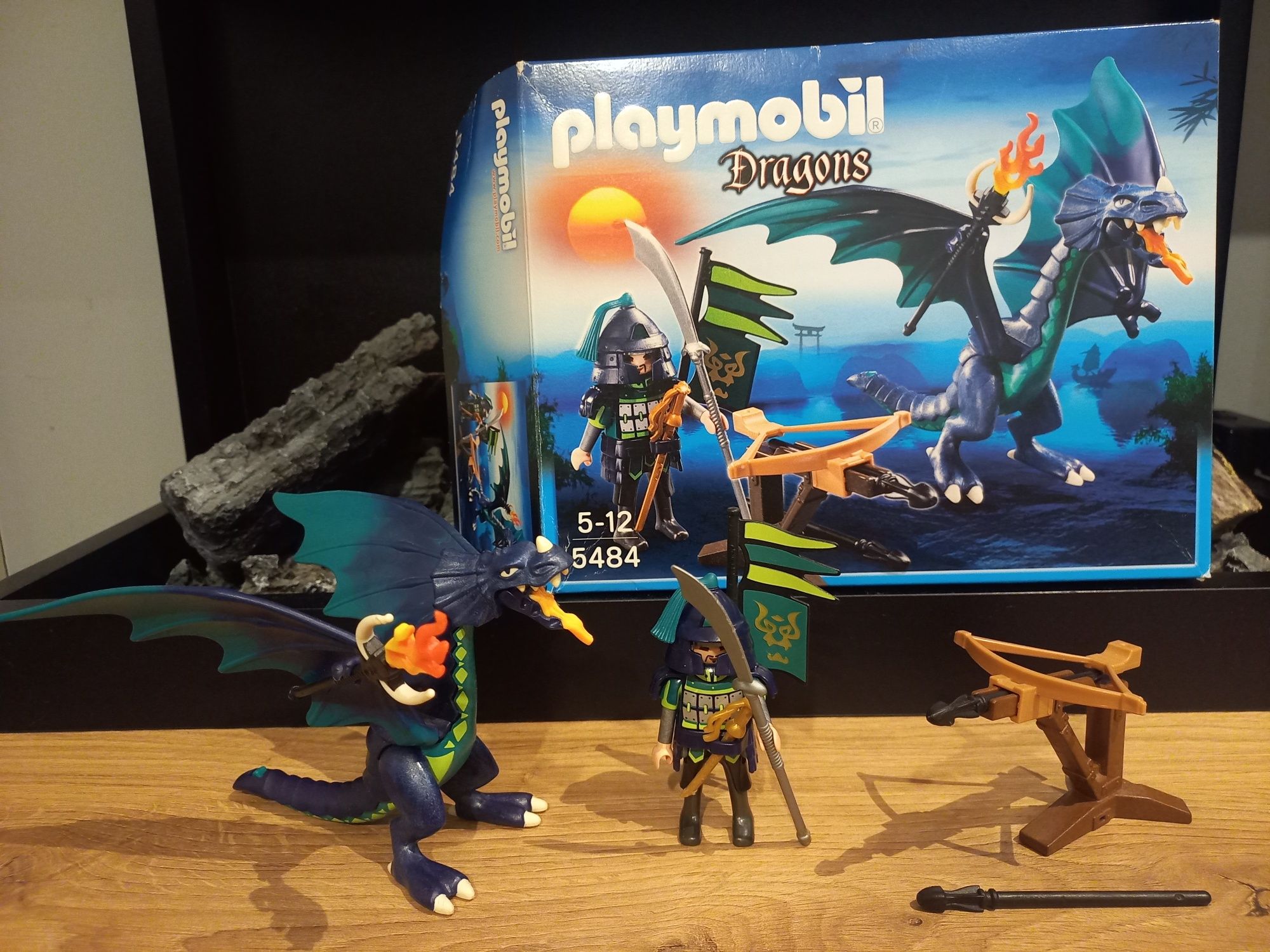 Playmobil Dragons 5484 Opancerzony Smok/ klocki Azjatycka kraina smoka