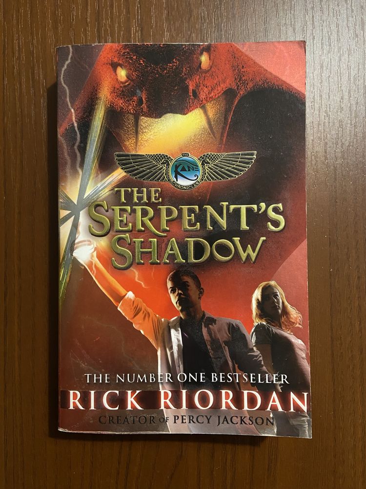 The Serpent’s Shadow Rick Riordan Cień Węża po angielsku (Tom 3)