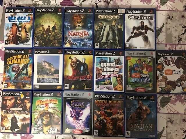 Jogos PS2 (Vários a 5€)