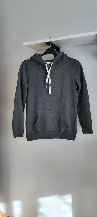 Bluza damska z kapturem S M szara cropp