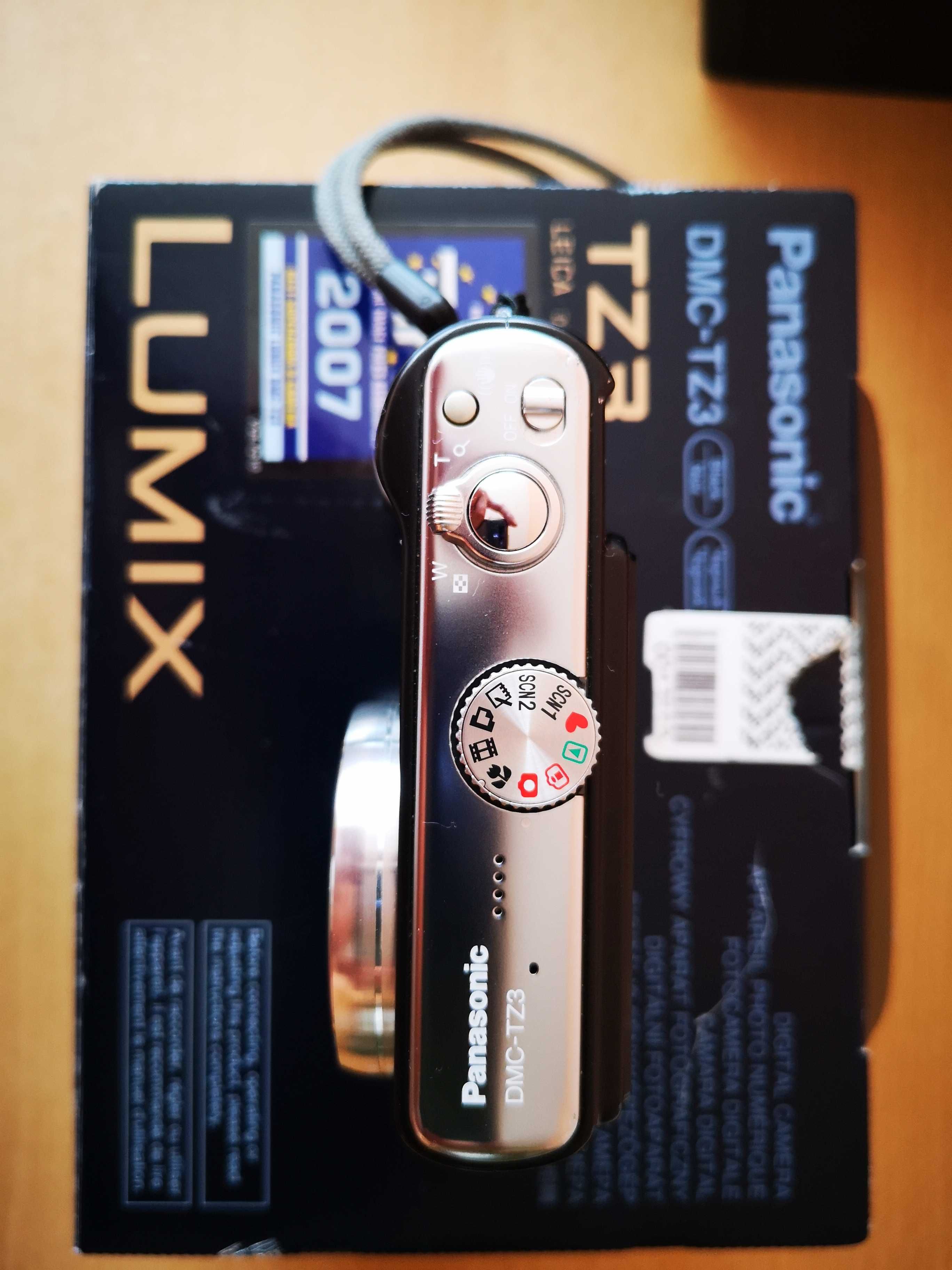 Aparat Panasonic TZ3 Lumix 10xmega optical zoom