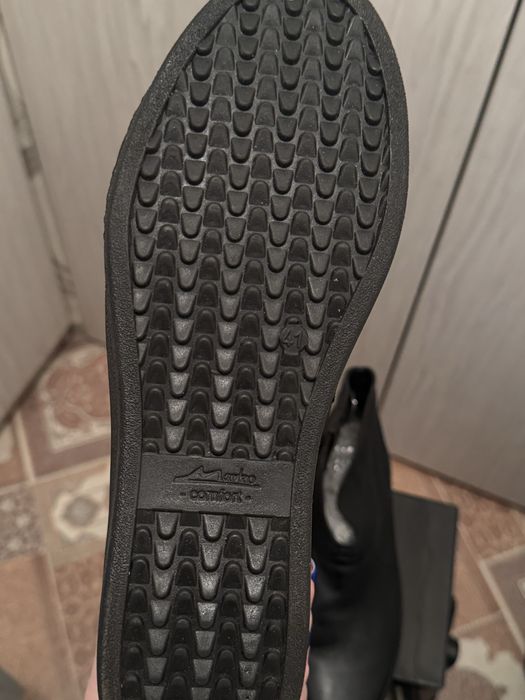 Жіночі шкіряні черевики  утеплені