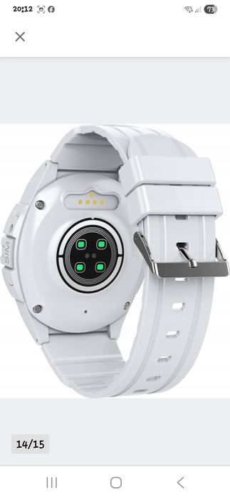 Nowy Smartwatch bialy