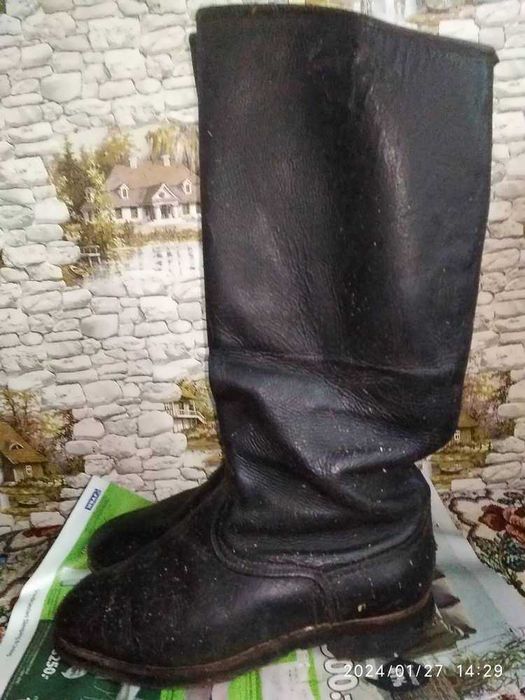 Сапоги яловые 42р Б/у