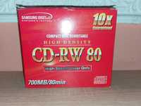 Диски CD-RW 80 Samsung