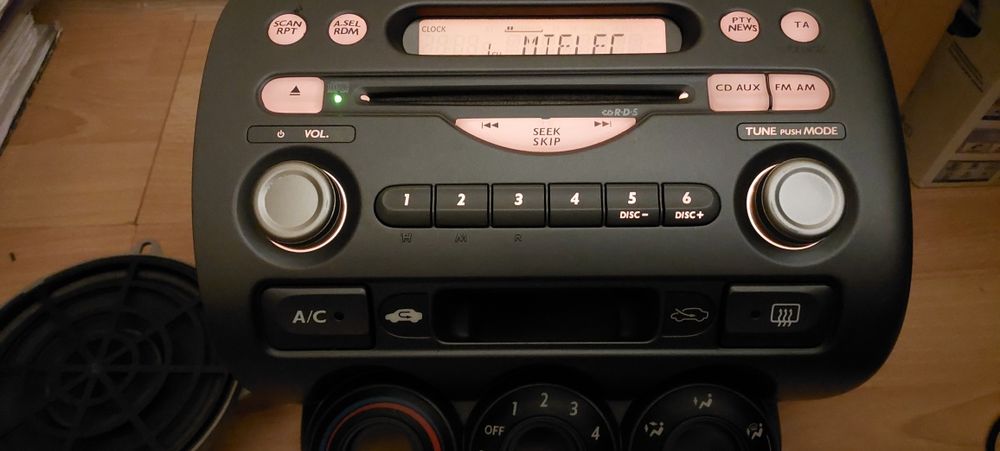 Radio Honda  Jazz City BLUETOOTH  AUX gratis Przedlift