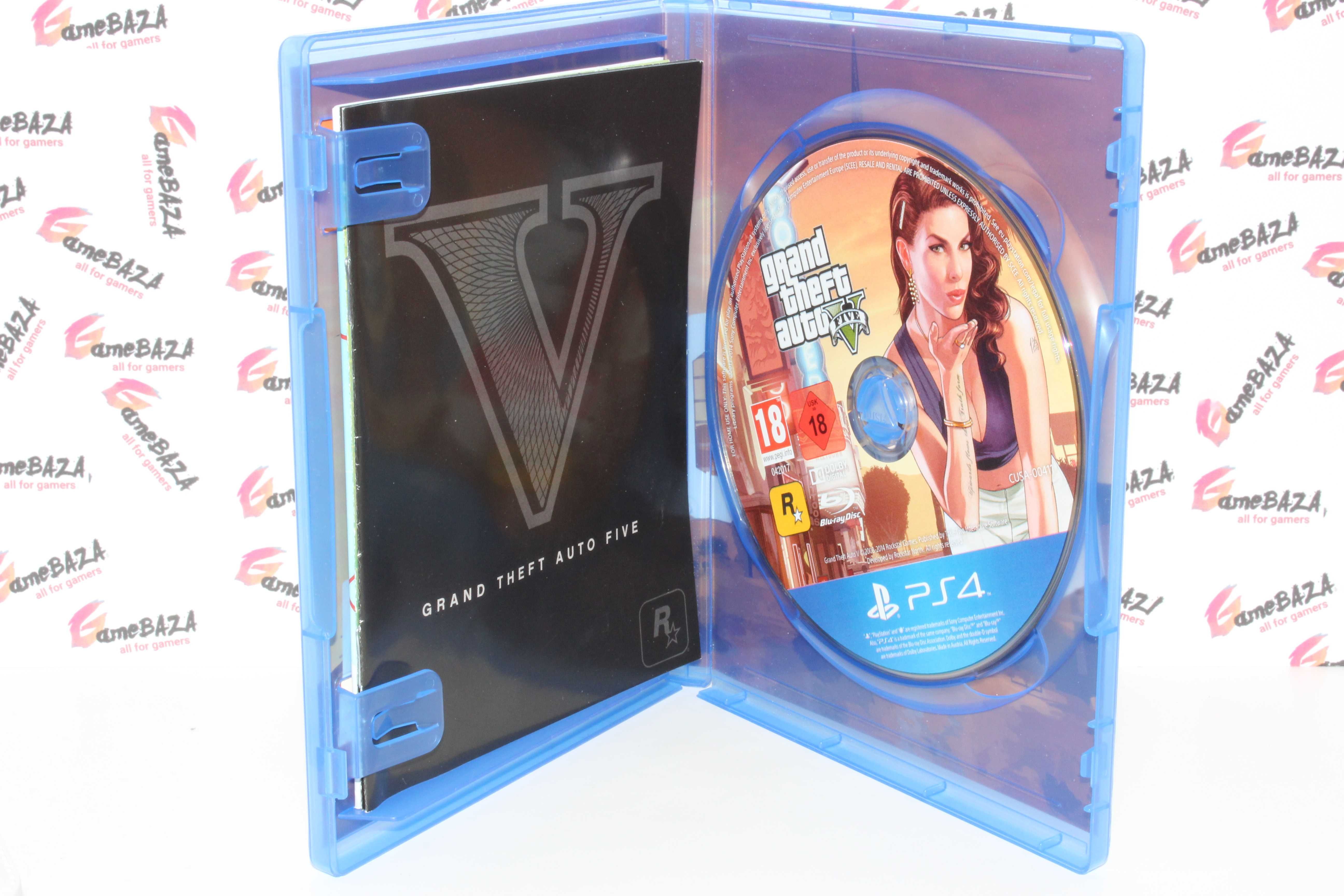 => PL Grand Theft Auto V GTA 5 Ps4 GameBAZA