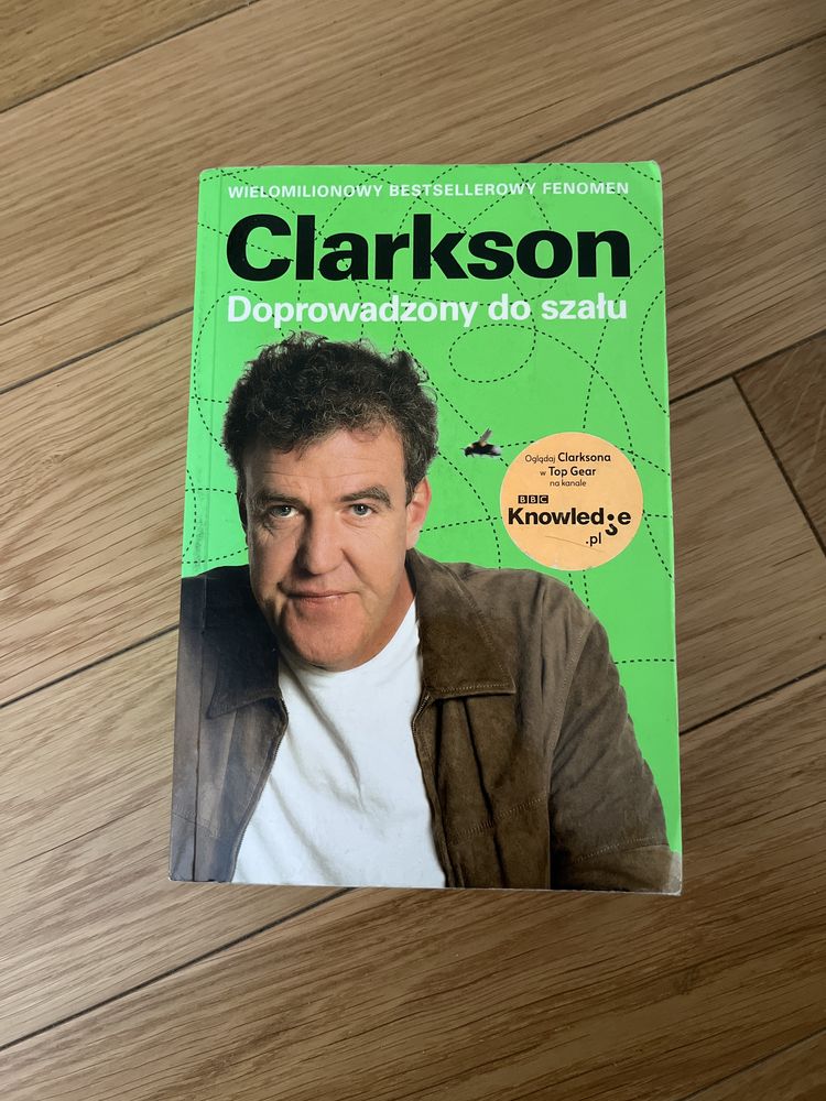 Książka „Doprowadzony do szału” Jeremy’iego  Clarksona