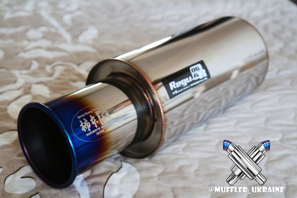 Прямоток глушитель HKS Kakimoto Greddy (JDM банка Honda Nissan Subaru