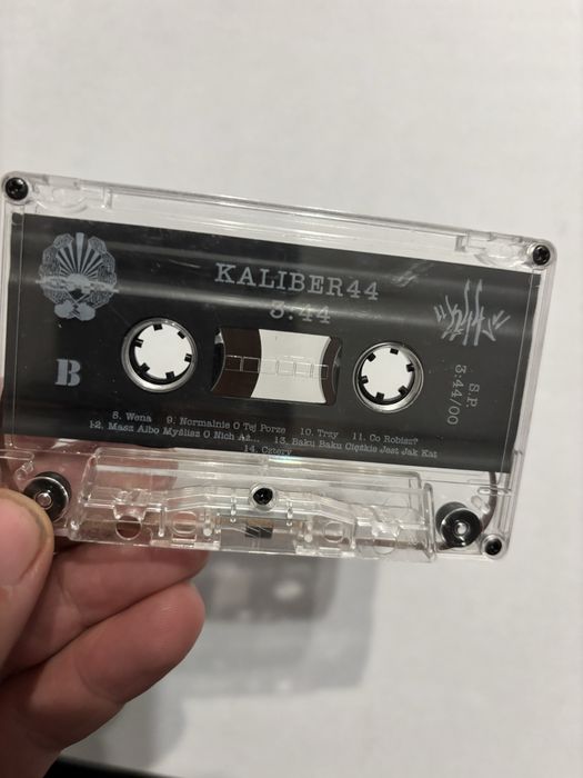 Kaliber 44  3:44 kaseta hip hop bez okladki
