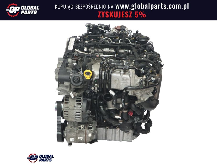 VW Golf Mk7 Audi A3 8V Seat Leon 5F 1.6 TDI Silnik Kompletny DBKA