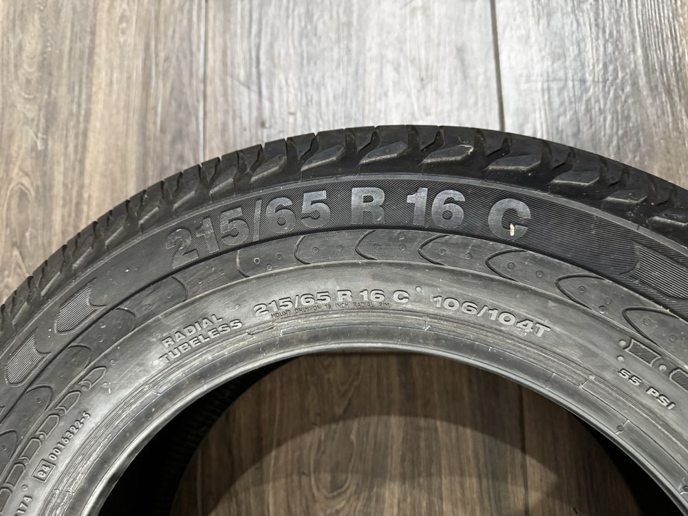 Opona Continetal Vanco 2 215/65/16C 106/104T Jak Nowa