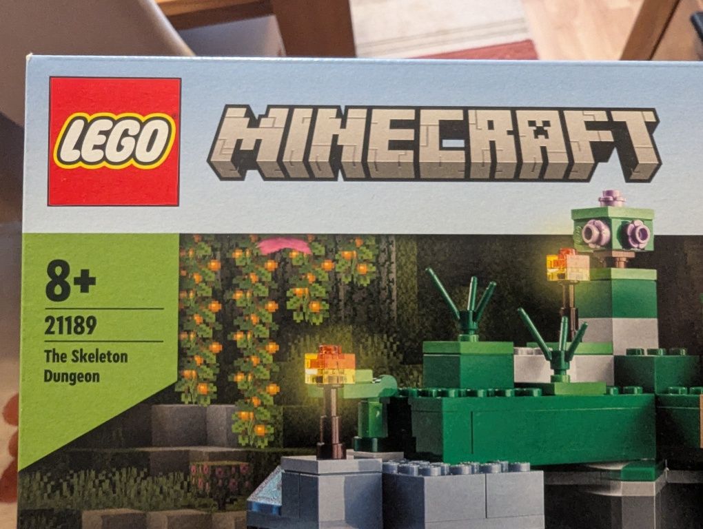 Minecraft klocki the skeleton dungeon lego