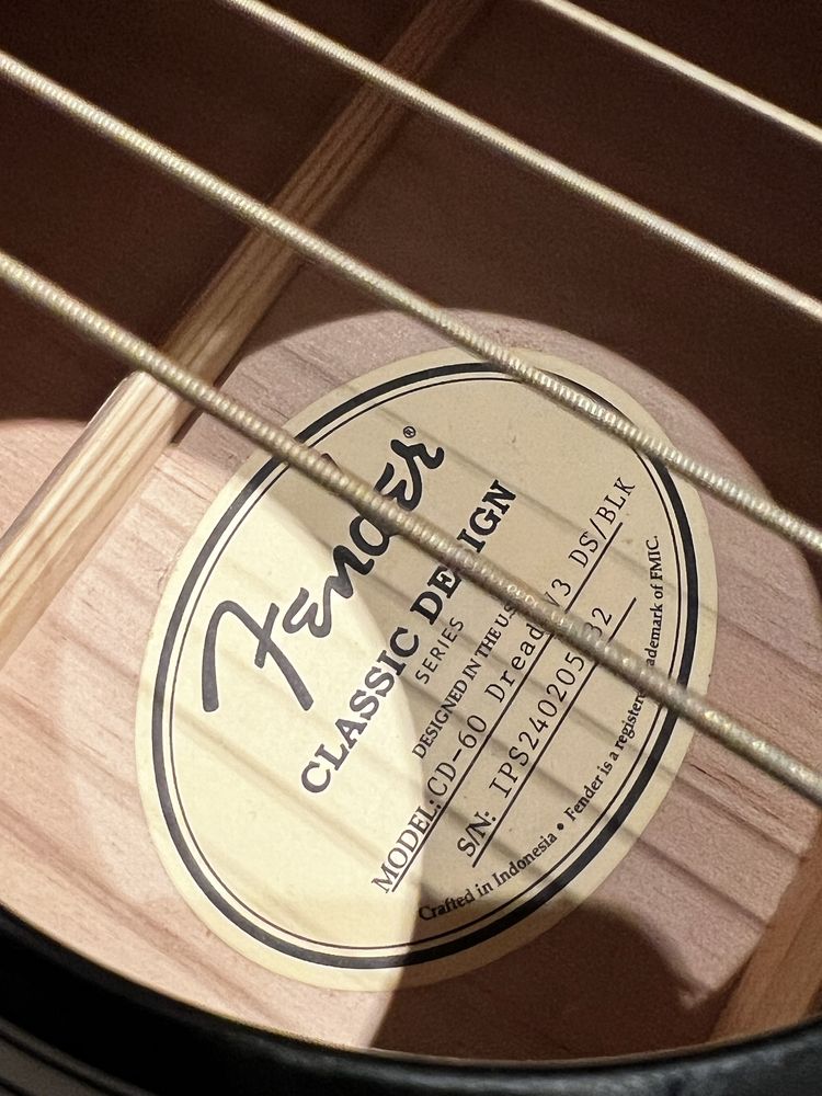 Gitara Akustyczna Fender