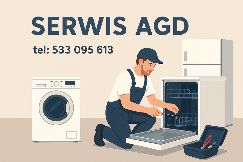 Serwis AGD - Naprawa pralek, lodówek, zmywarek, płyty.Terminy na Dziś!