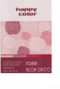 Blok A4/20K Deco Rose170g HAPPY COLOR