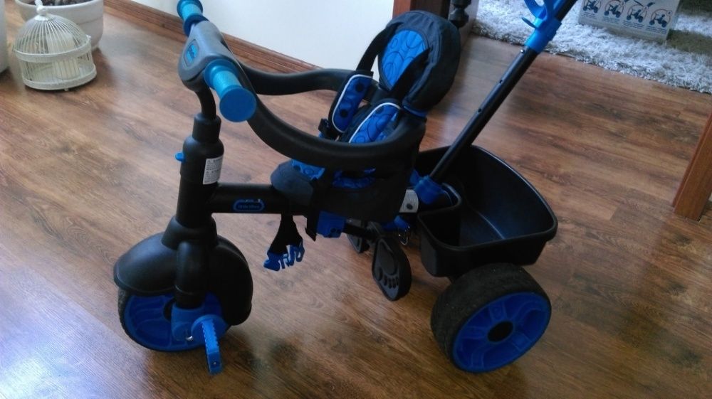 Little Tikes niebieski Rowerek trójkołowy 4w1 Edicion Deluxe