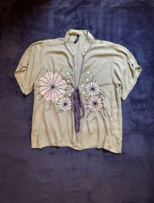 Bolero bordado boho da Lanidor.