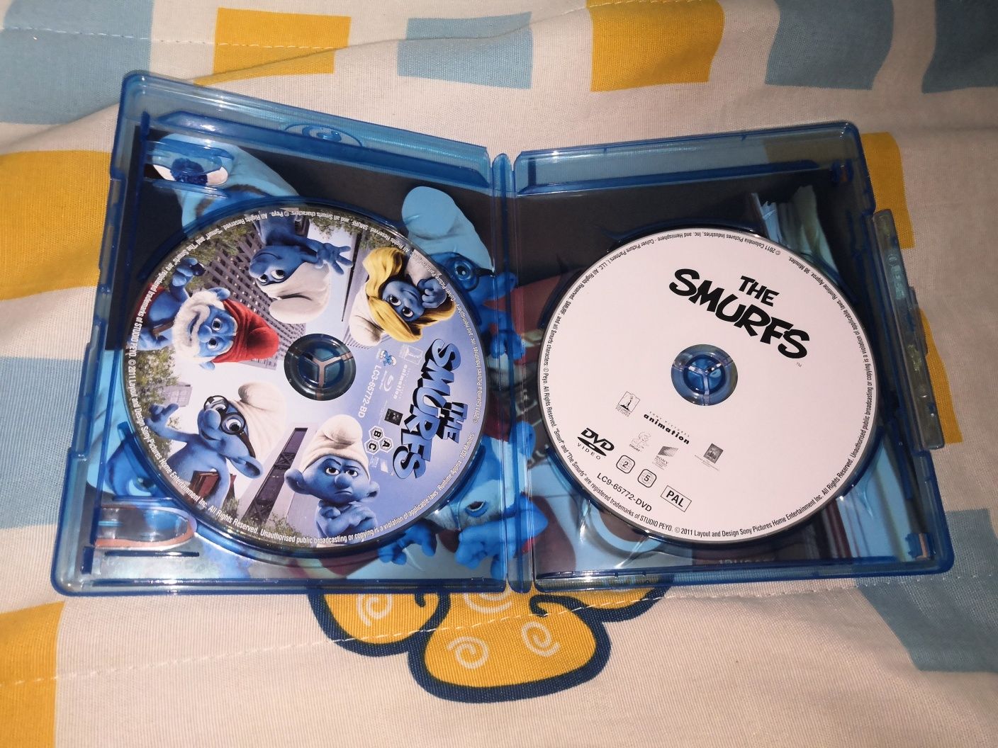 Os smurfs_Blu-ray+DVD