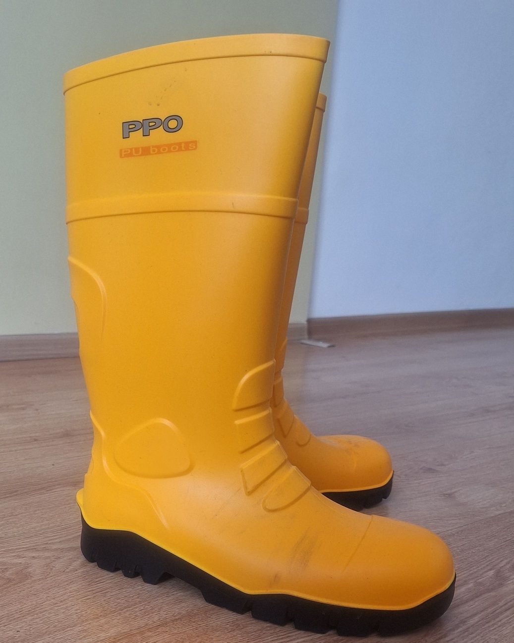 Kalosze robocze PPO PU BOOTS z metalowym podnoskiem