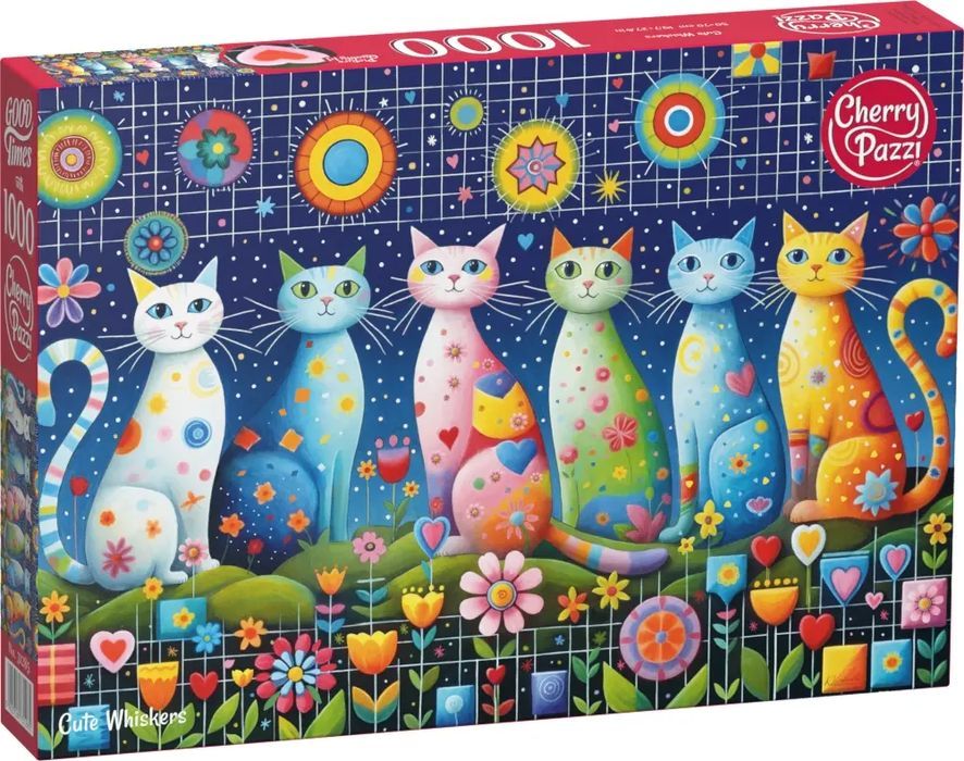 Puzzle 1000 CherryPazzi Cute Whiskers 31285. CherryPazzi