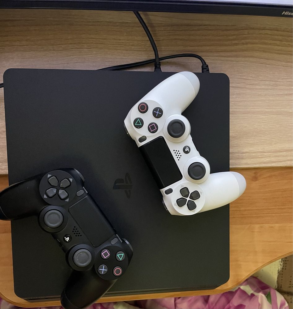 Ps 4 slim 1tb + 6 ігор