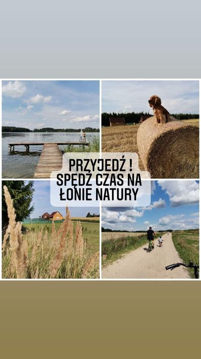 "Zaplecze Lasu" Domek całoroczny z Balią, drewniane domki jacuzzi